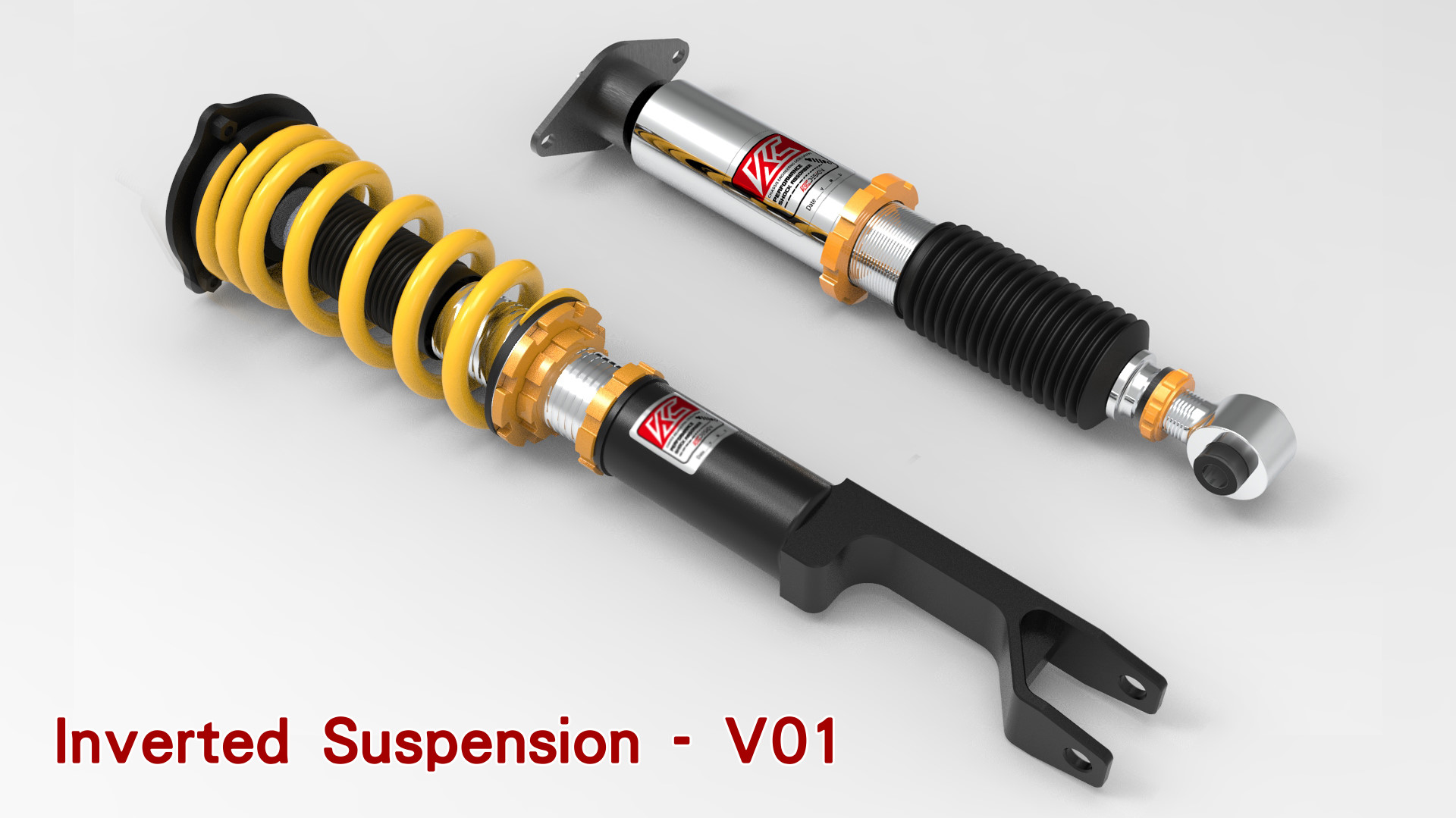 KCDesign 倒插式避震器V01